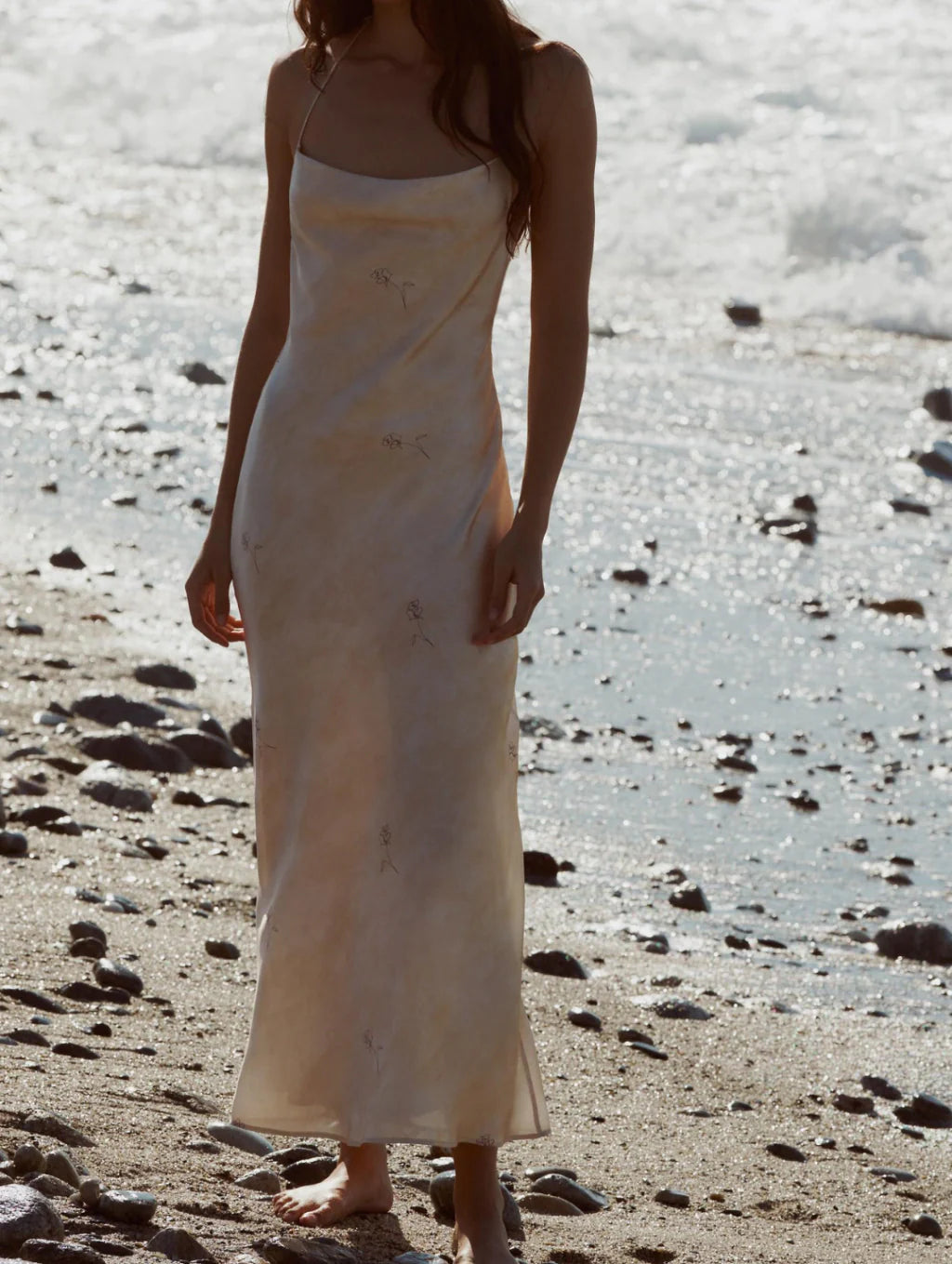 Vestido Longo Acetinado - Dreamy