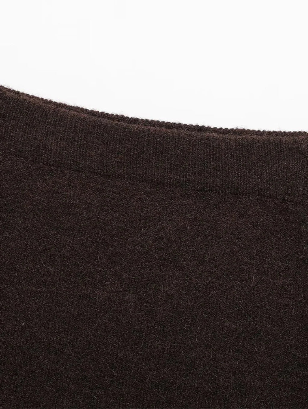 Conjunto Tricô Suêter e Saia