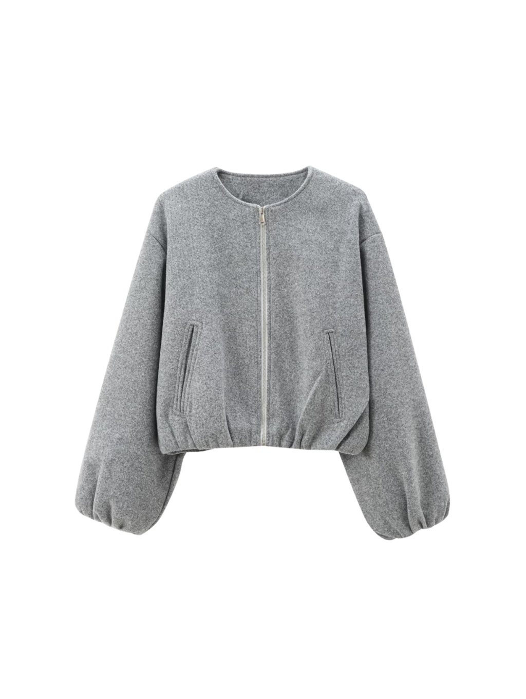 Jaqueta Oversized com Modelagem Reta