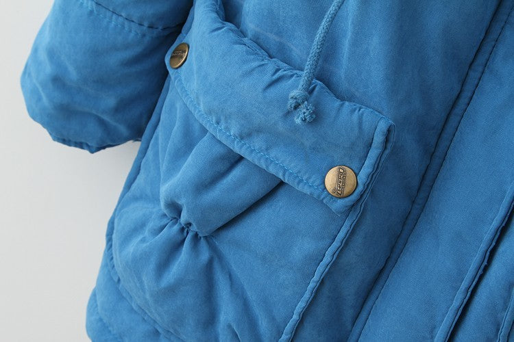 Jaqueta Parka Peluciada Impermeável