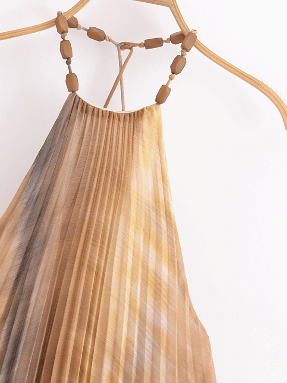 Vestido Longo Plissado - Essence