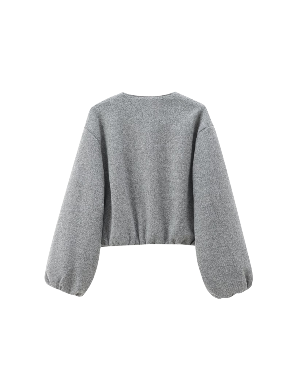 Jaqueta Oversized com Modelagem Reta