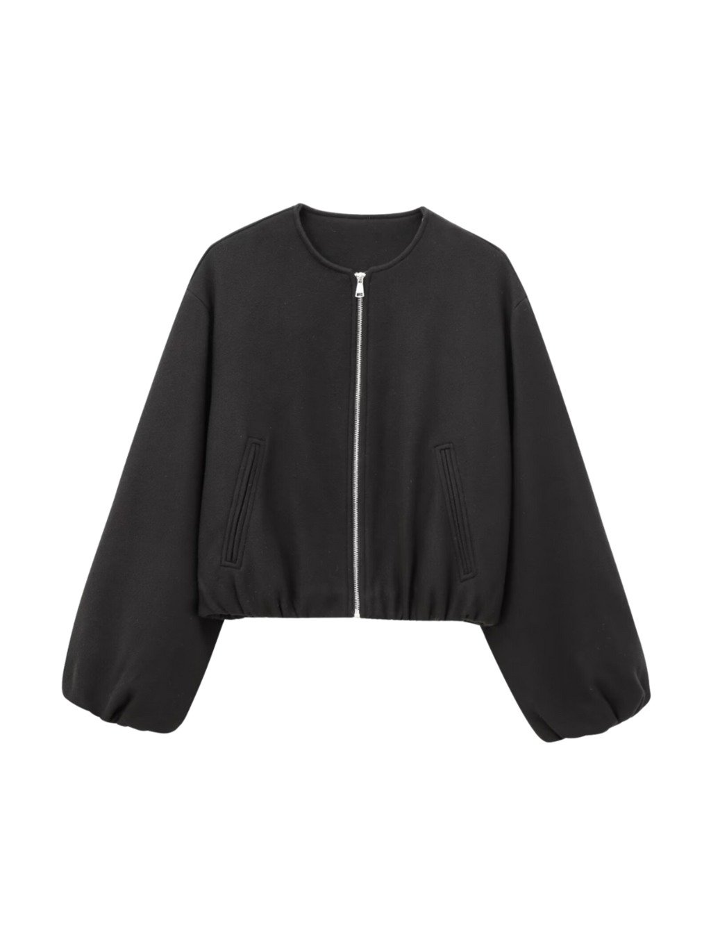 Jaqueta Oversized com Modelagem Reta