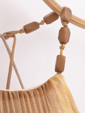 Vestido Longo Plissado - Essence