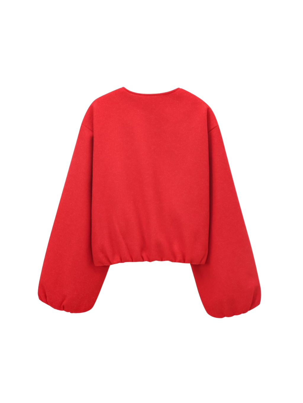 Jaqueta Oversized com Modelagem Reta