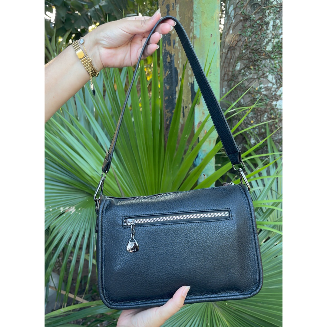 Bolsa de Couro Transversal ou Tiracolo - Milane
