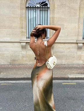 Vestido Midi Sem Costas - Vélira