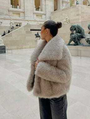 Casaco de Pele Sintética Vienza