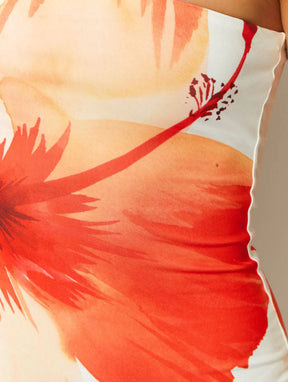 Vestido Longo Floral - Petals