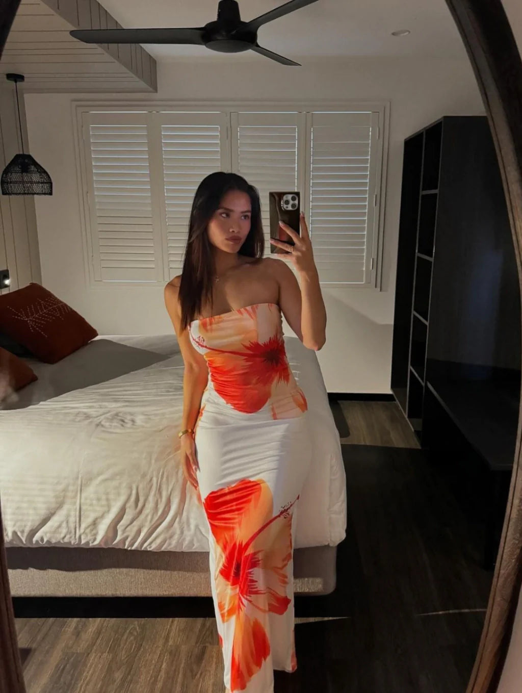 Vestido Longo Floral - Petals