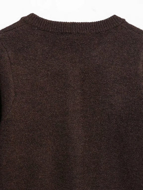 Conjunto Tricô Suêter e Saia