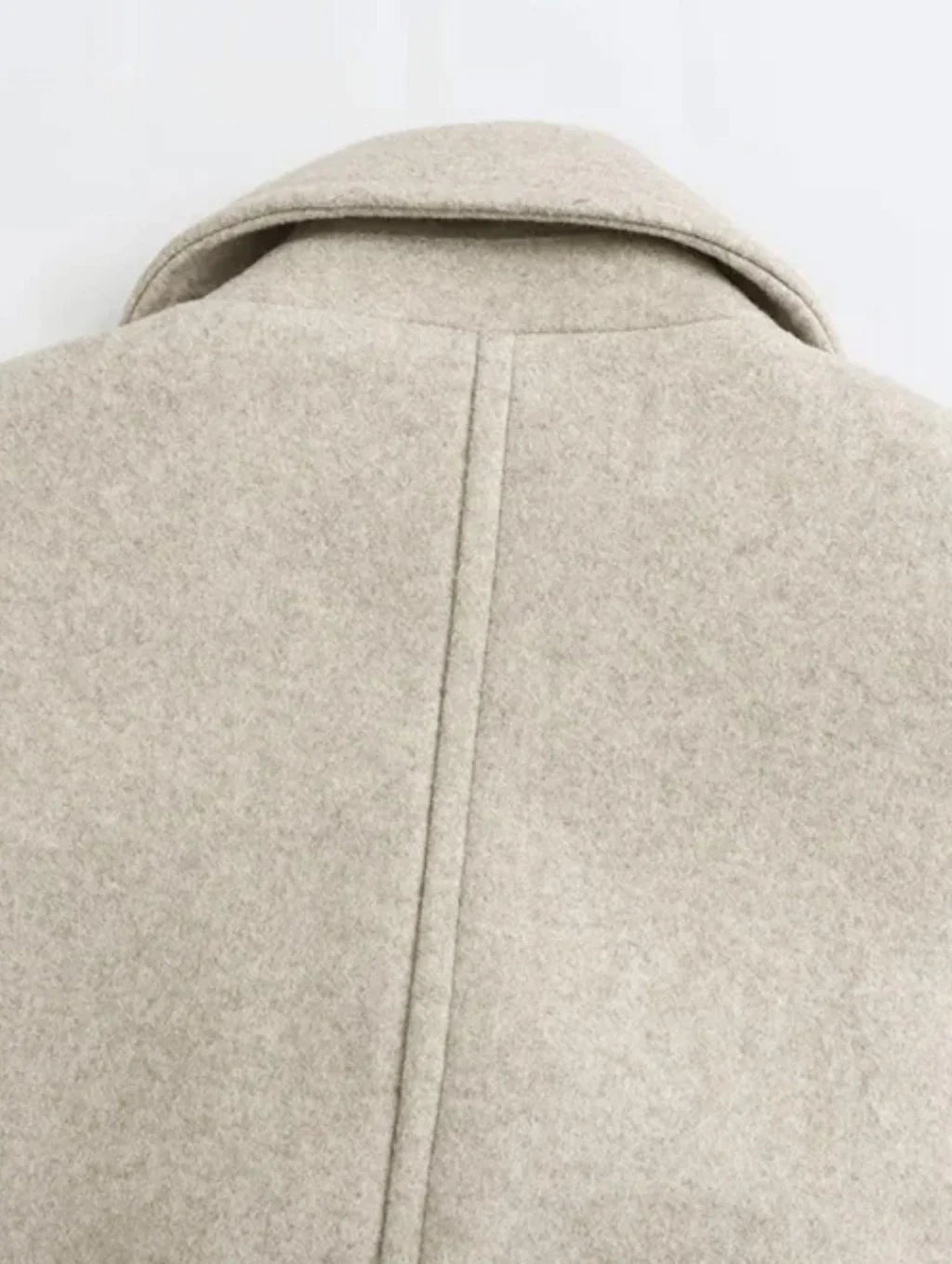 Casaco de Lã Batida - Sobretudo