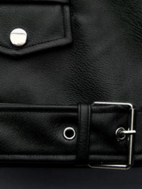 Jaqueta de Couro Sintético