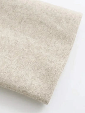 Casaco de Lã Batida - Sobretudo