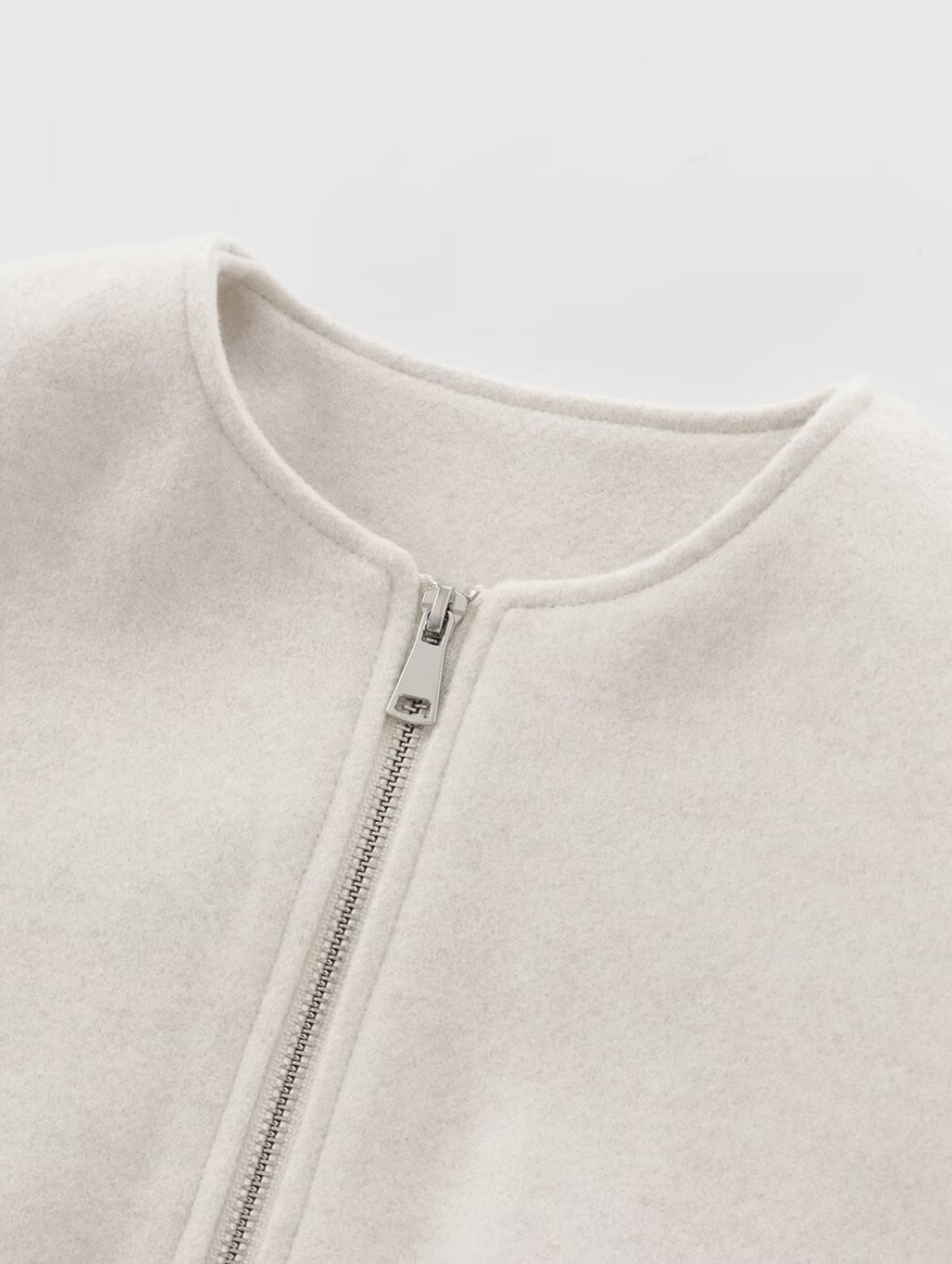 Jaqueta Oversized com Modelagem Reta