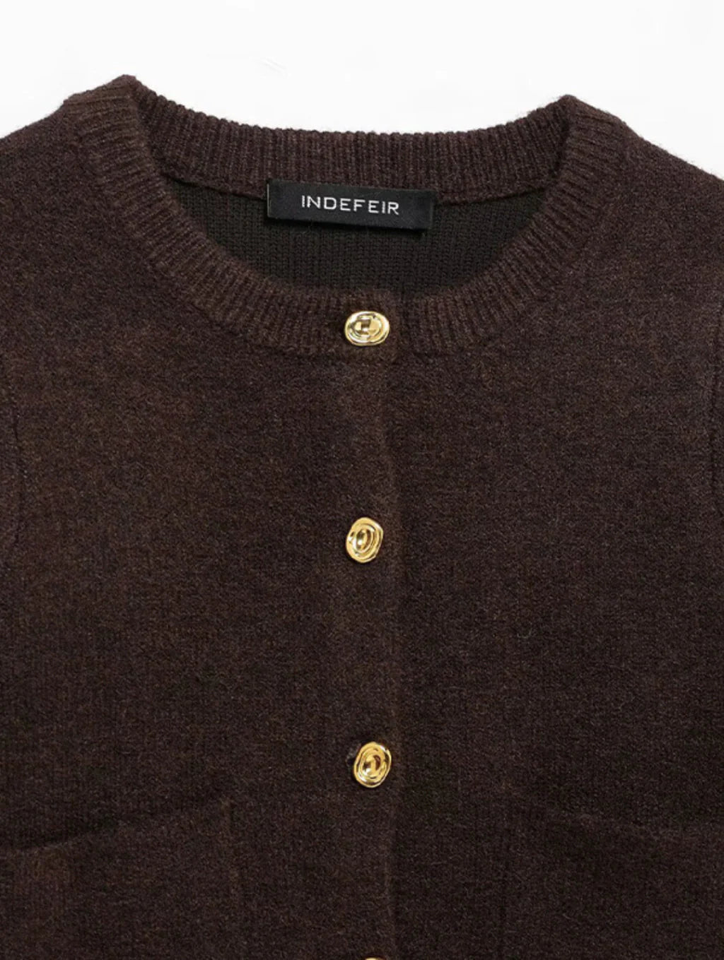 Conjunto Tricô Suêter e Saia