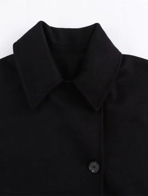 Casaco Oversized com Mangas Estilo Morcego