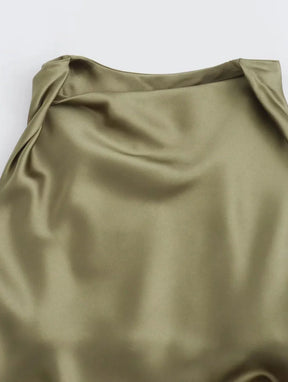 Vestido Longo Acetinado - Radiant