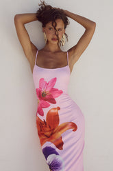 Vestido Longo Floral - Tulip