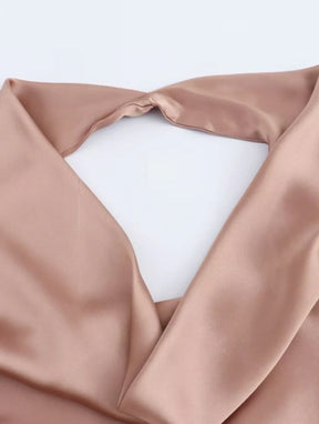 Vestido Longo Acetinado - Glow