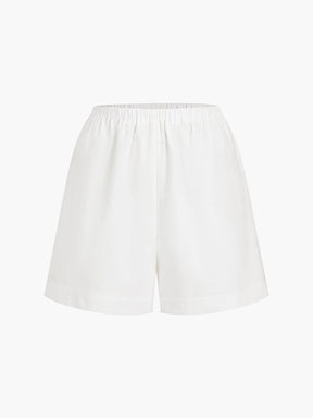 Conjunto de Camisa e Short em Algodão e Linho