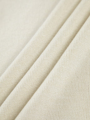 Blusa de Malha Manga Longa Dupla Face