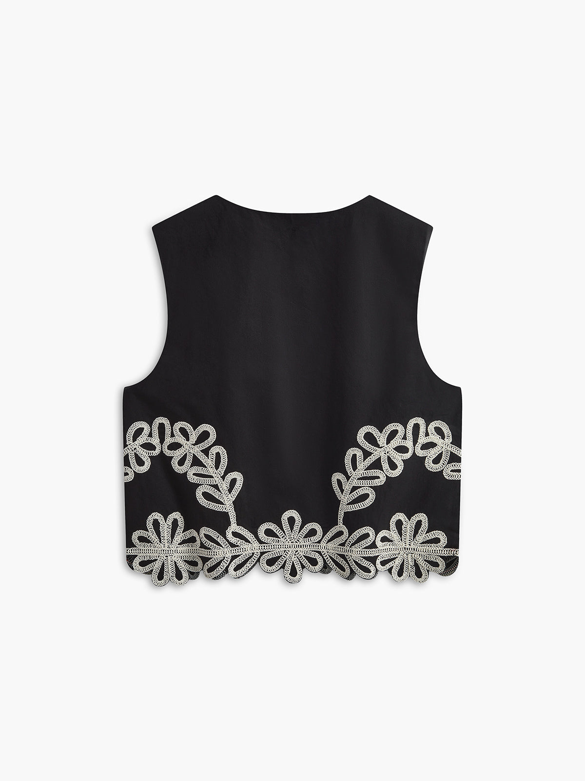 Conjunto Bordado sem Mangas