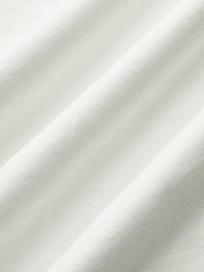 Conjunto de Top Tomara que Caia com Shorts em Algodão e Linho