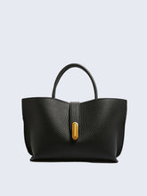 Bolsa de Couro Texturizada com Alça Superior - Divine