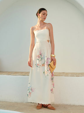 Vestido Longo com Estampa Floral - Taylor