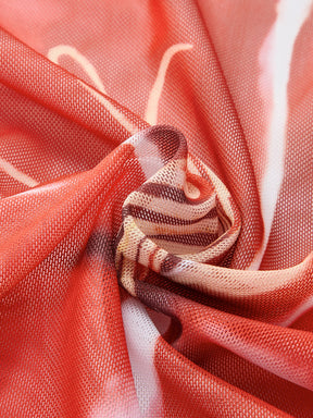 Conjunto de Maiô e Saída de Praia - Flower