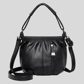 Bolsa Compacta em Couro - Gabriele