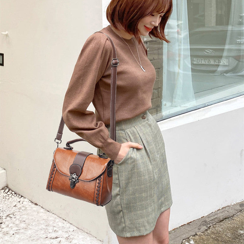 Bolsa Feminina Transversal em Couro - Anne