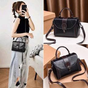 Bolsa Feminina Transversal em Couro - Anne