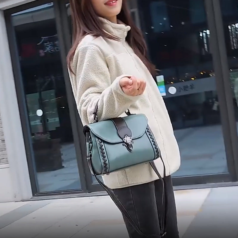 Bolsa Feminina Transversal em Couro - Anne