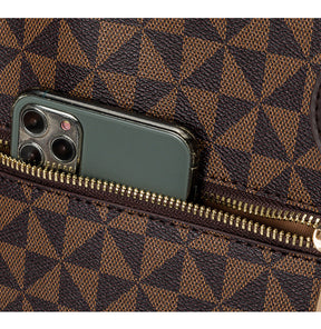 Bolsa Feminina em Couro  - Iasmym (Bolsa + Carteira)