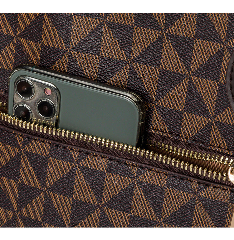 Bolsa Feminina em Couro  - Iasmym (Bolsa + Carteira)