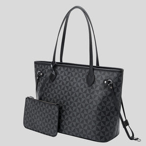 Bolsa Feminina em Couro  - Iasmym (Bolsa + Carteira)