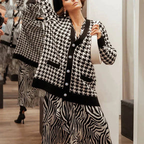 Cardigan de Lã Premium - Classic