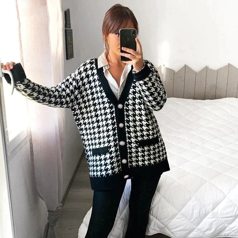 Cardigan de Lã Premium - Classic