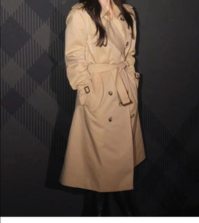 Casaco Longo Trench com Cinto