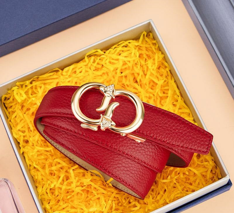 Cinto Feminino de Couro Legítimo - Mariah