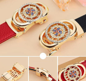 Cinto Feminino de Couro Legítimo - Sienna