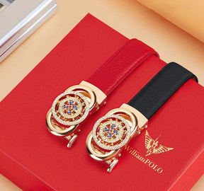 Cinto Feminino de Couro Legítimo - Sienna