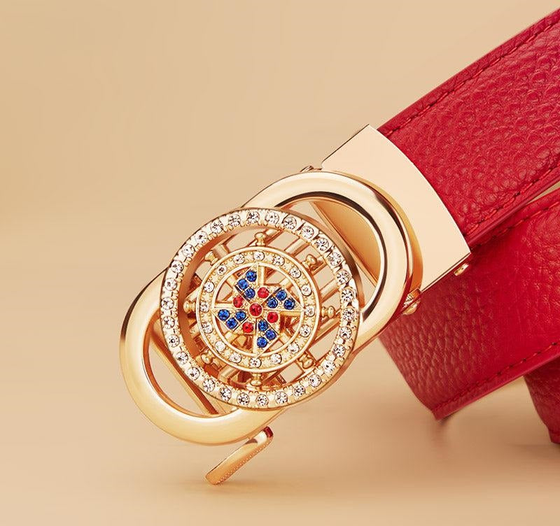 Cinto Feminino de Couro Legítimo - Sienna