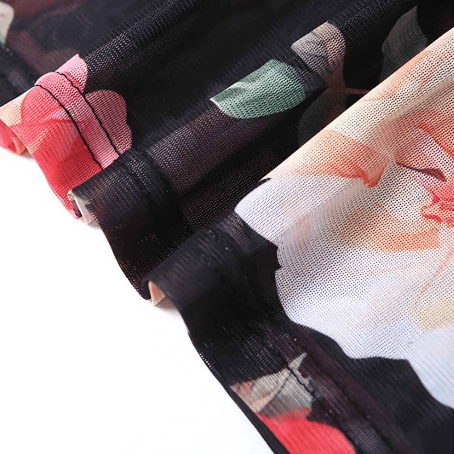 Conjunto de Top e Saia Longa - Ébano