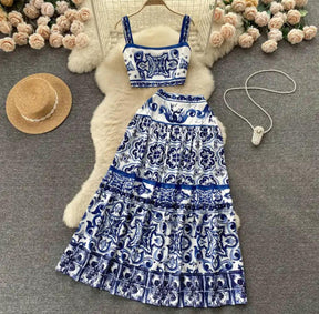 Conjunto de Saia e Top - Mykonos