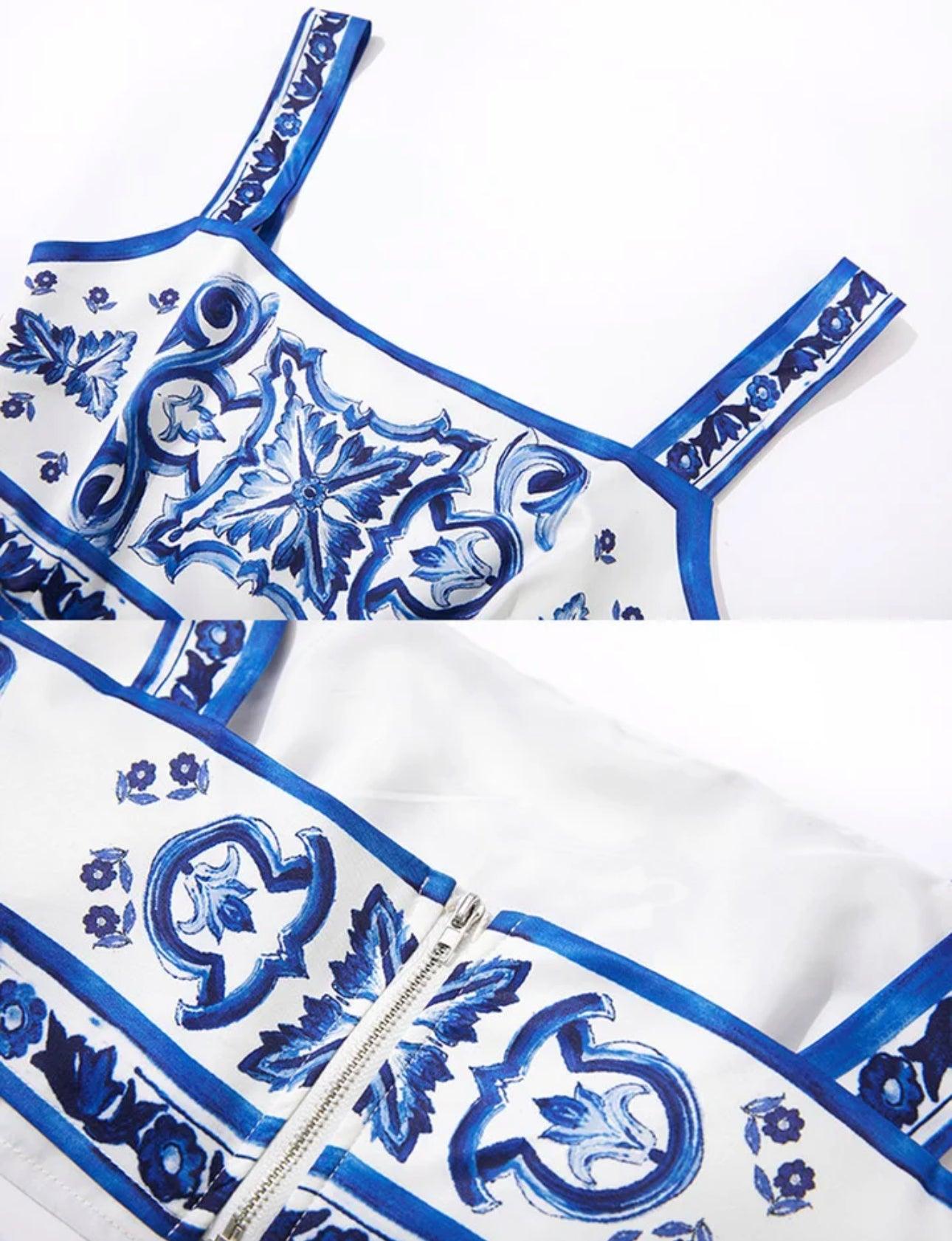 Conjunto de Saia e Top - Mykonos