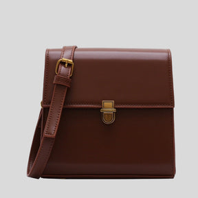 Bolsa Pequena Transversal Carteiro Box - Poppy