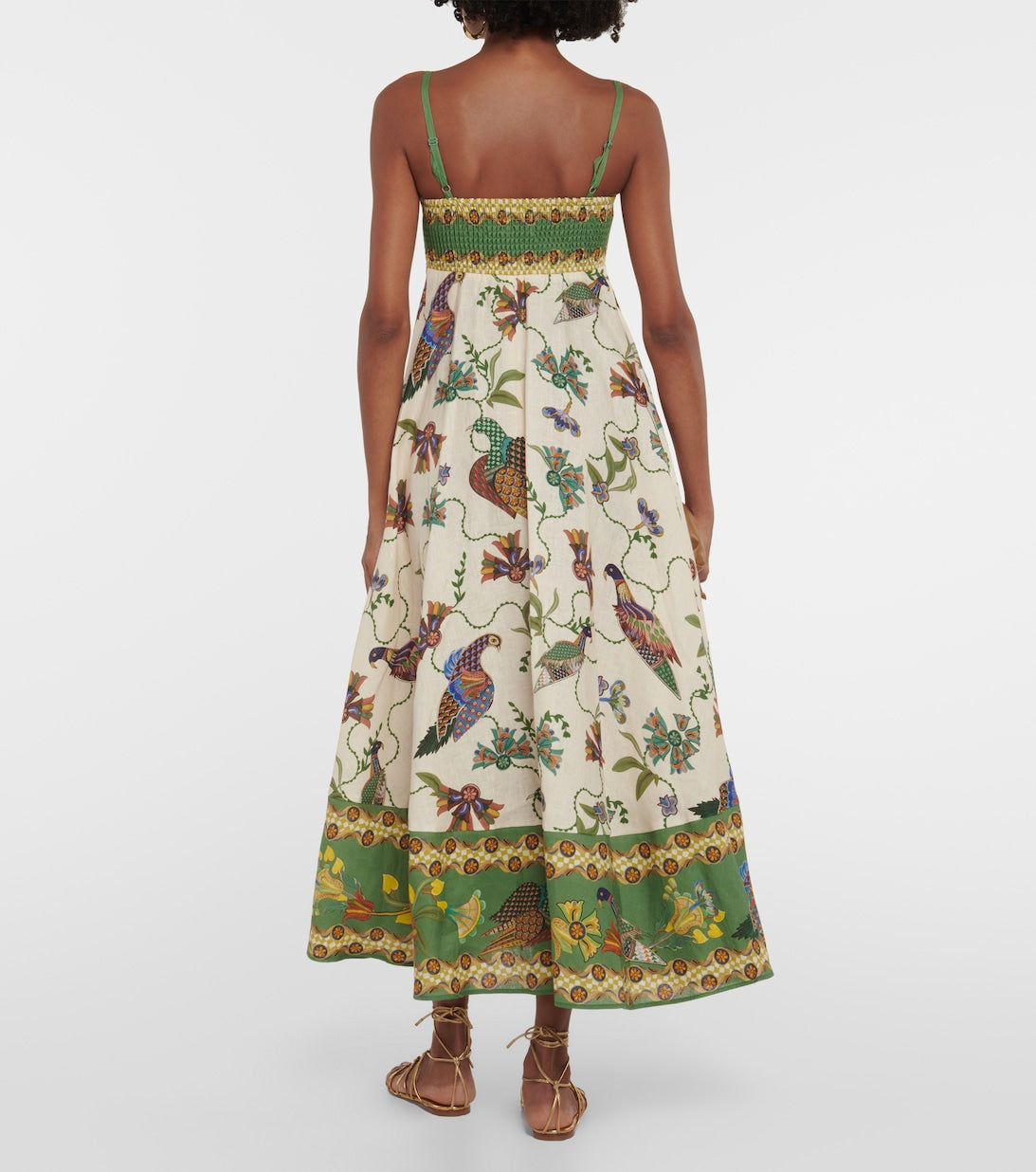 Vestido Longo de Verão Estampado